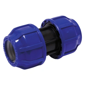 Муфта ПНД 32x32 компрессионная соединительная PND-MF-32